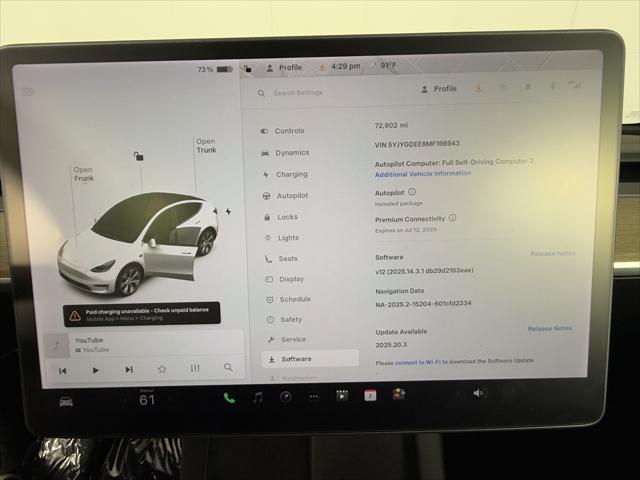 used 2021 Tesla Model Y car, priced at $20,998