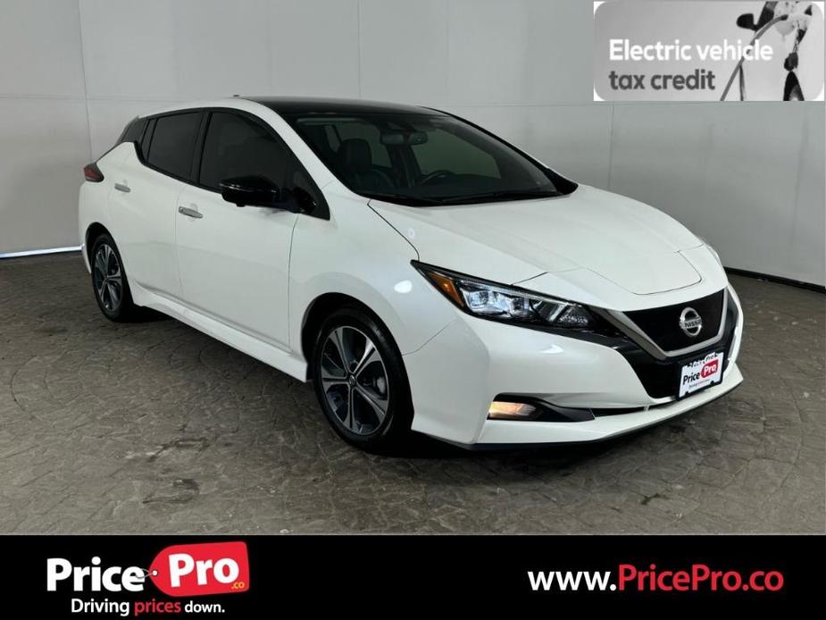 used 2020 Nissan Leaf car, priced at $16,998