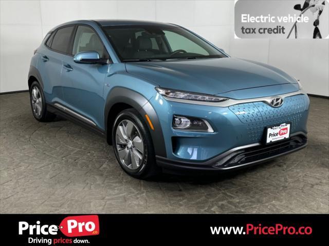 used 2020 Hyundai Kona EV car, priced at $19,998