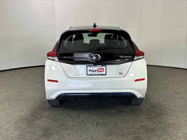 used 2021 Nissan Leaf car, priced at $15,500