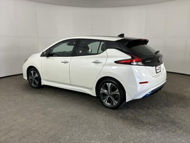 used 2021 Nissan Leaf car, priced at $15,500