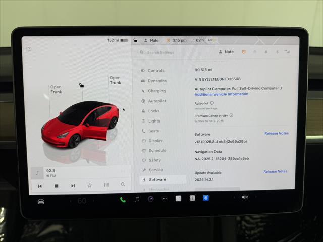 used 2022 Tesla Model 3 car, priced at $17,998