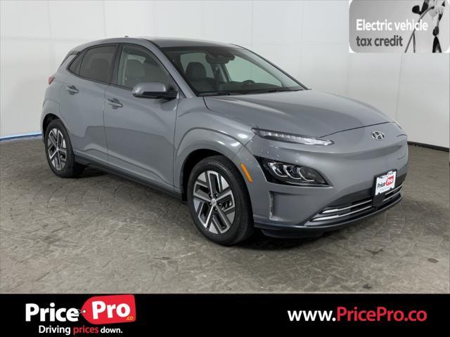 used 2022 Hyundai Kona EV car, priced at $19,998