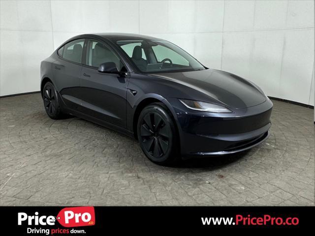 used 2024 Tesla Model 3 car, priced at $34,998