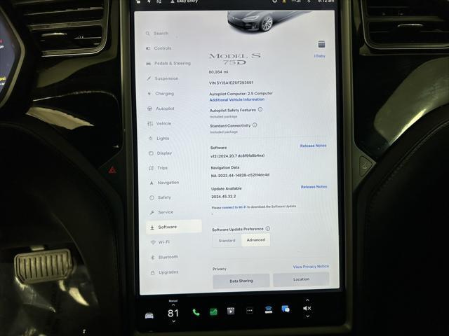 used 2018 Tesla Model S car, priced at $19,500