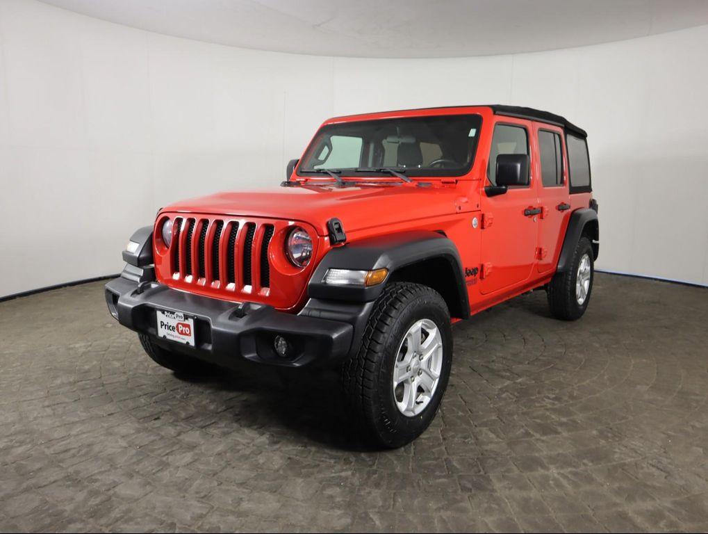used 2021 Jeep Wrangler Unlimited car, priced at $27,998