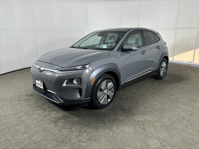 used 2021 Hyundai Kona EV car, priced at $18,500