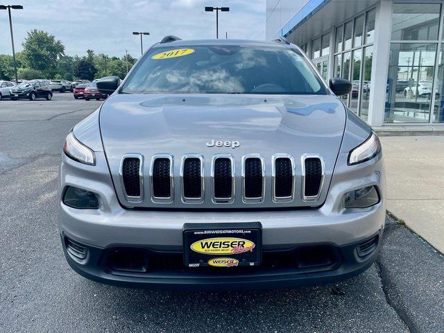 used 2017 Jeep Cherokee car, priced at $11,988