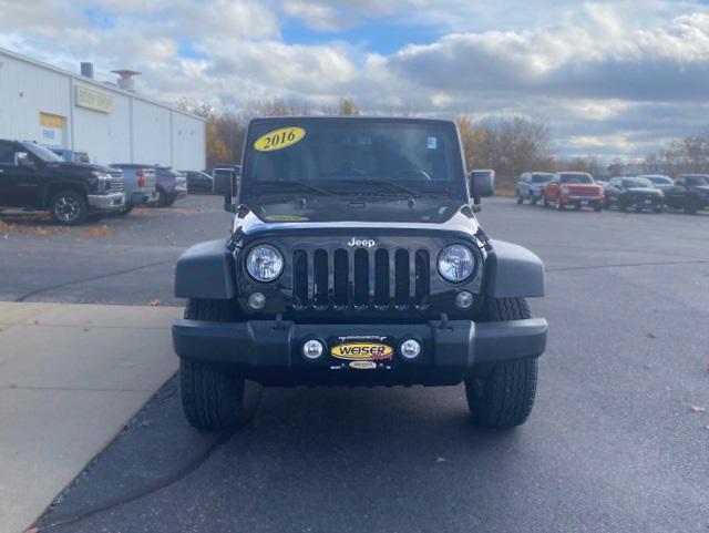 used 2016 Jeep Wrangler Unlimited car, priced at $21,988