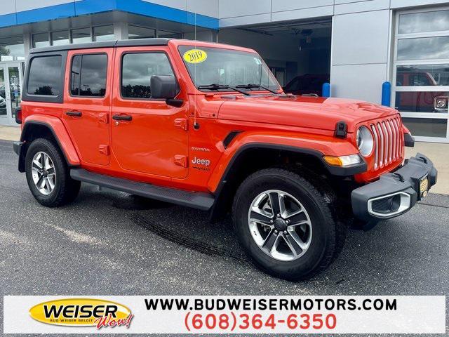 used 2019 Jeep Wrangler Unlimited car, priced at $29,988