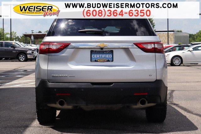 used 2021 Chevrolet Traverse car, priced at $30,999
