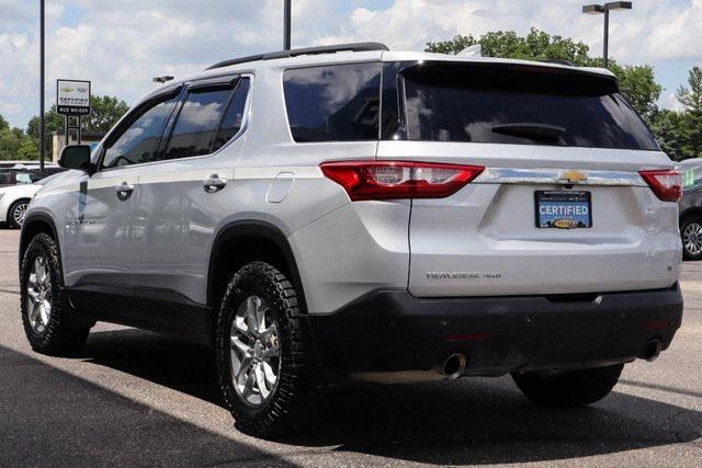 used 2021 Chevrolet Traverse car, priced at $32,988