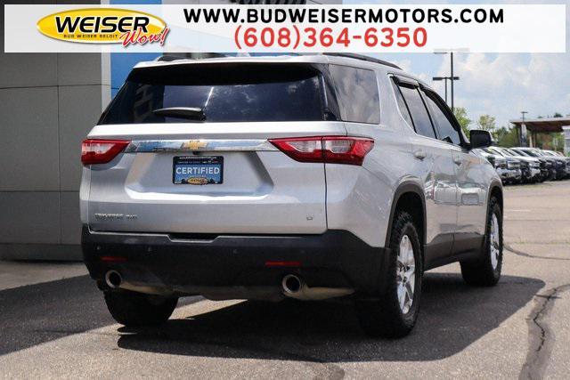 used 2021 Chevrolet Traverse car, priced at $30,999