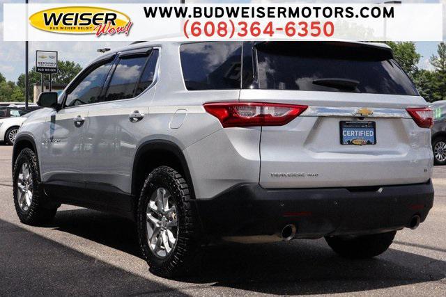 used 2021 Chevrolet Traverse car, priced at $30,999
