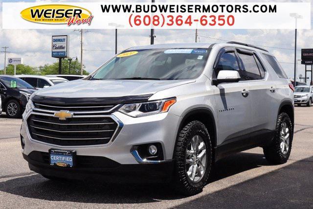 used 2021 Chevrolet Traverse car, priced at $30,999