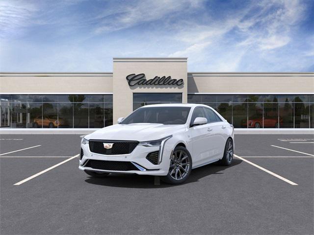 new 2025 Cadillac CT4 car, priced at $52,235