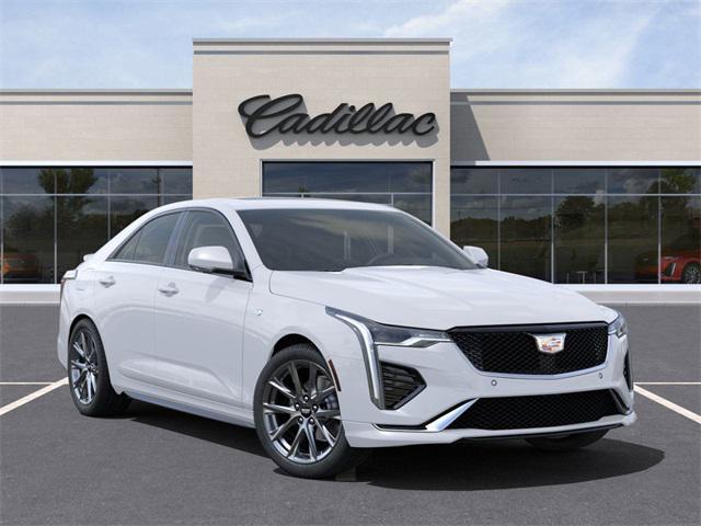 new 2025 Cadillac CT4 car, priced at $52,235
