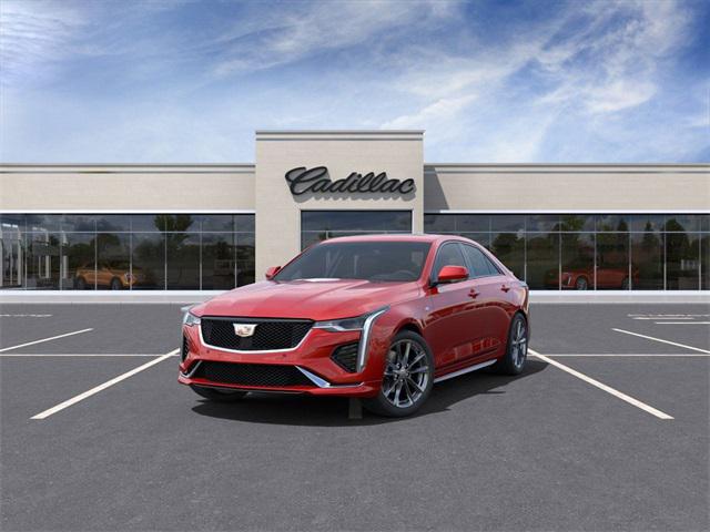 new 2025 Cadillac CT4 car, priced at $51,075