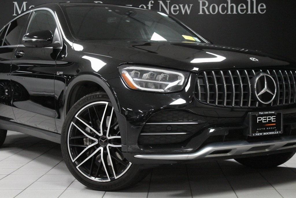 used 2022 Mercedes-Benz AMG GLC 43 car, priced at $45,997