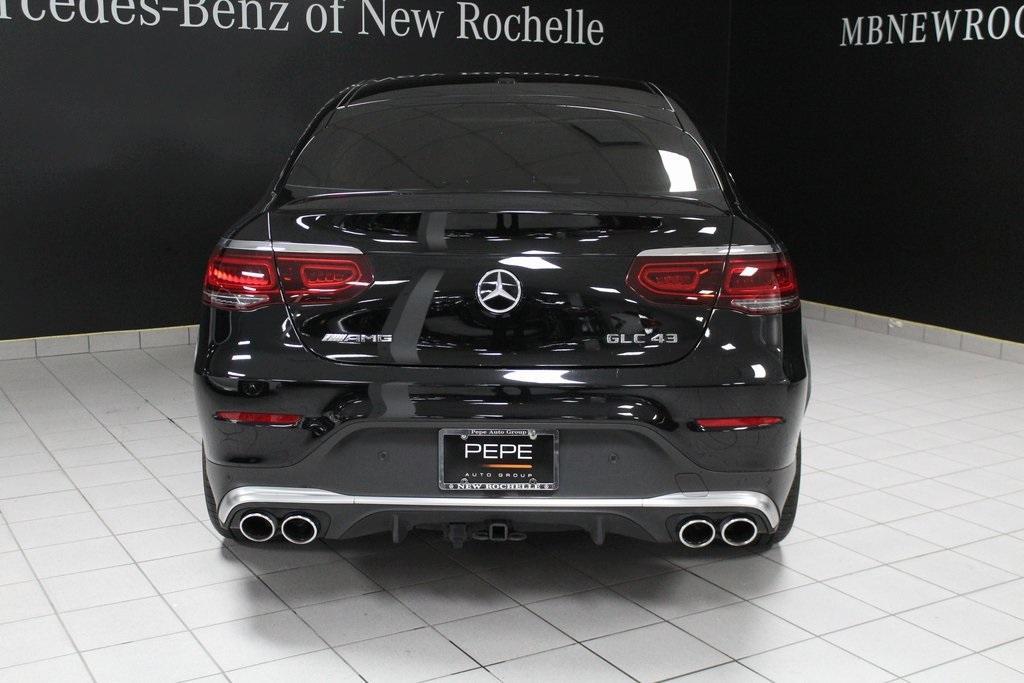 used 2022 Mercedes-Benz AMG GLC 43 car, priced at $45,997