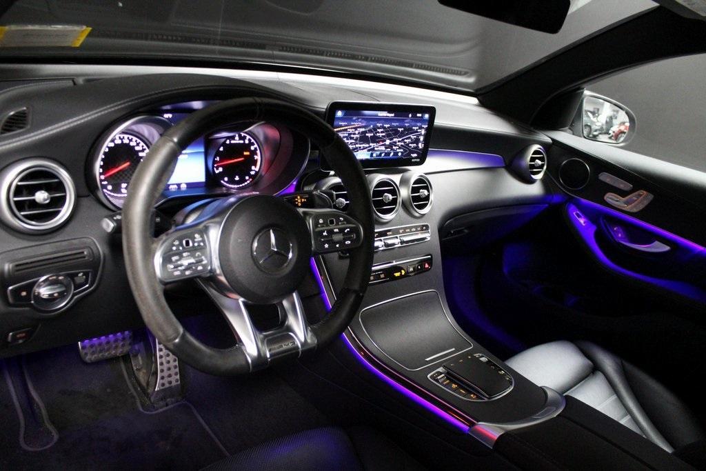 used 2022 Mercedes-Benz AMG GLC 43 car, priced at $45,997