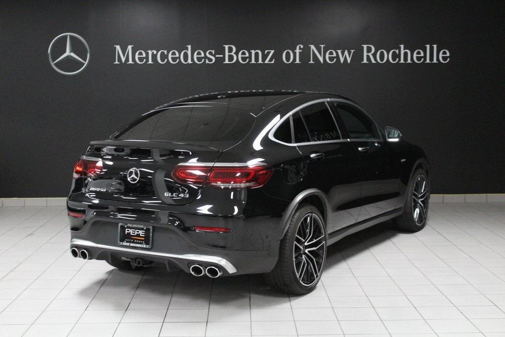 used 2022 Mercedes-Benz AMG GLC 43 car, priced at $45,997