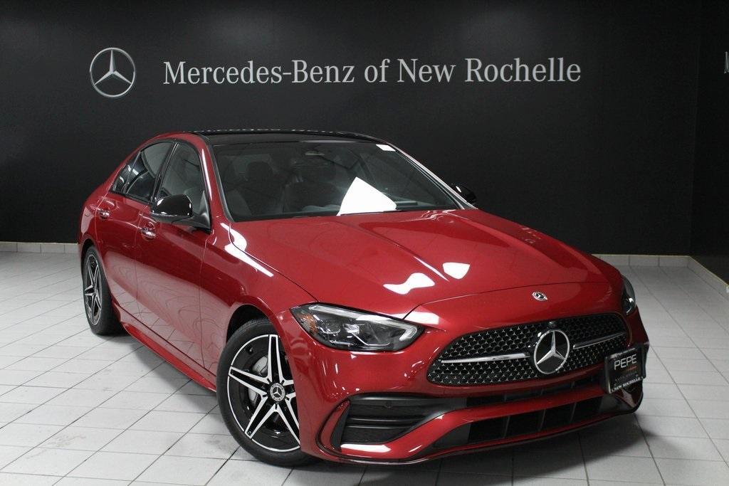 used 2024 Mercedes-Benz C-Class car, priced at $48,695