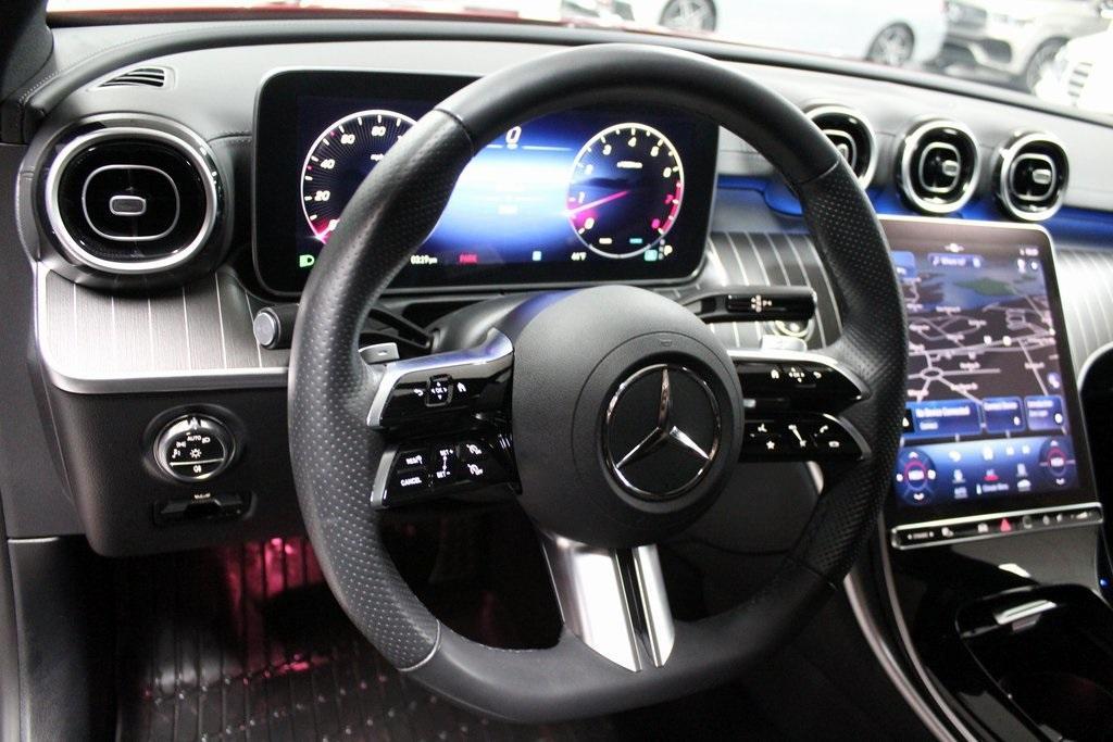 used 2024 Mercedes-Benz C-Class car, priced at $48,695