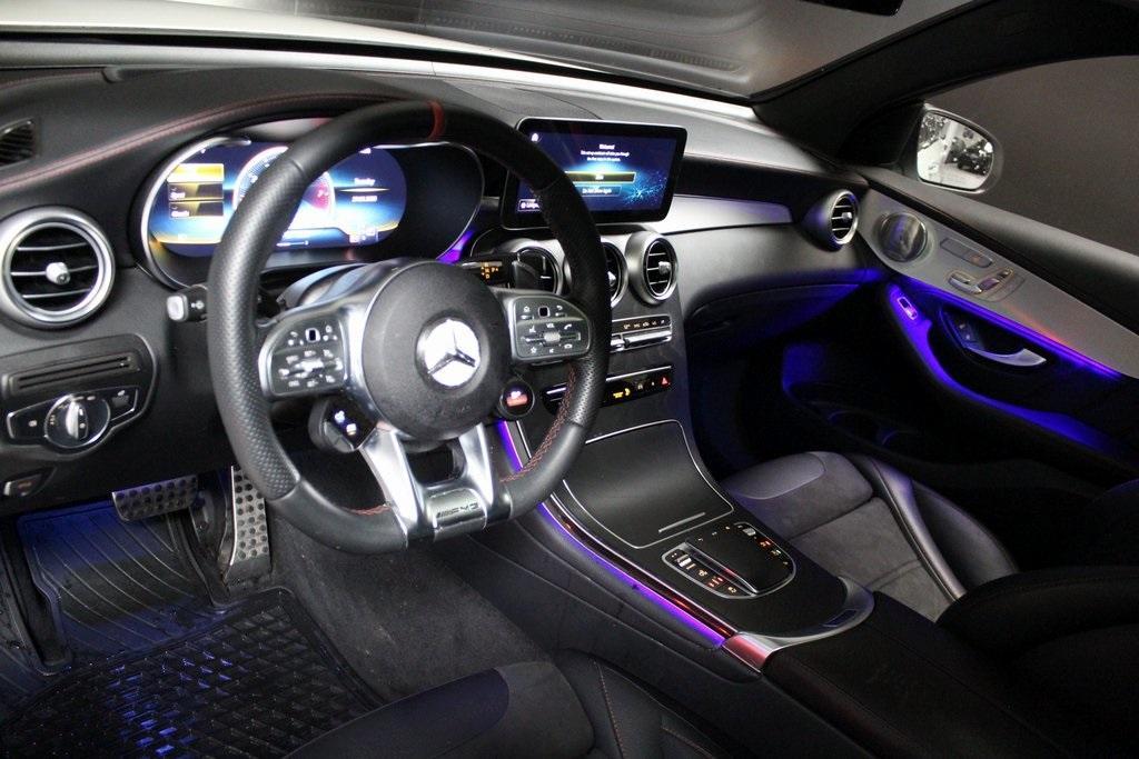 used 2021 Mercedes-Benz AMG GLC 43 car, priced at $45,595