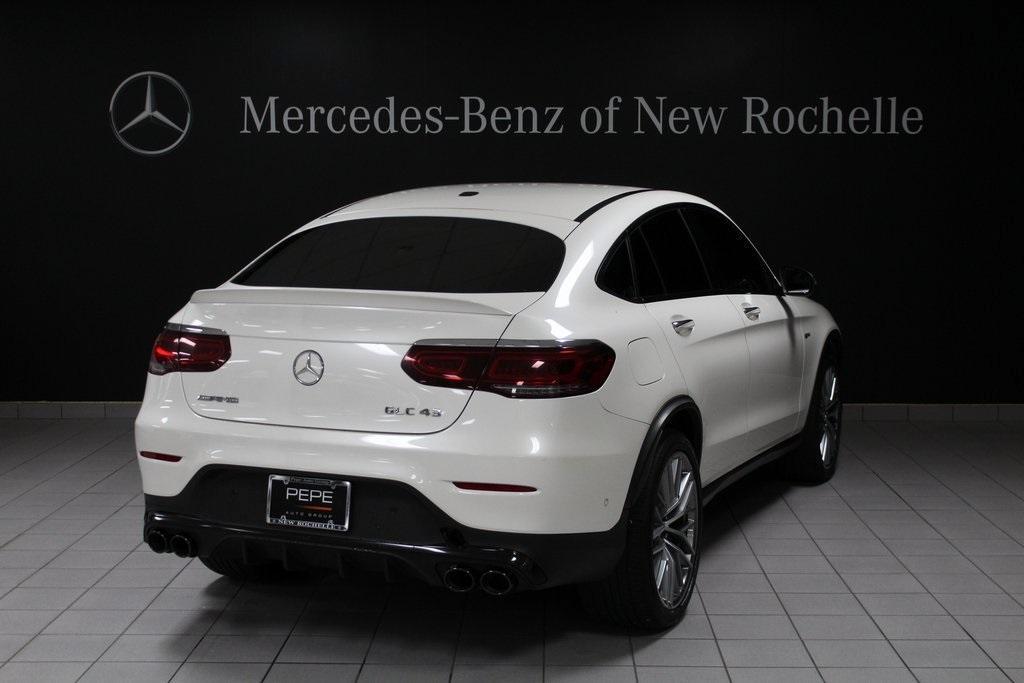 used 2021 Mercedes-Benz AMG GLC 43 car, priced at $45,595