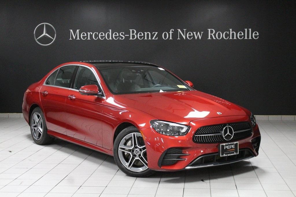 used 2023 Mercedes-Benz E-Class car, priced at $47,995