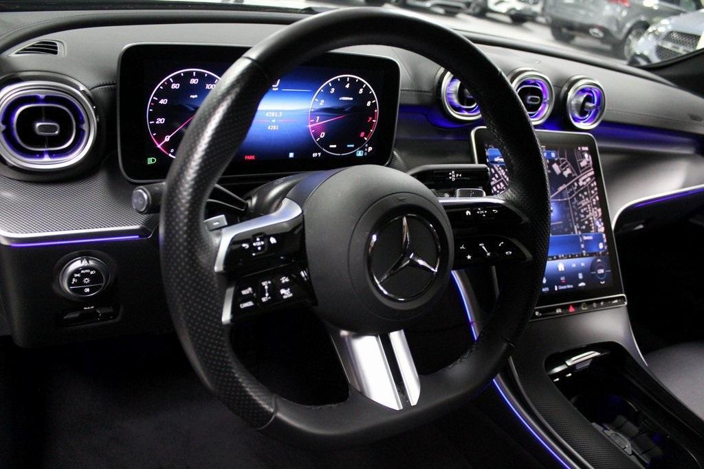 used 2025 Mercedes-Benz C-Class car, priced at $49,995