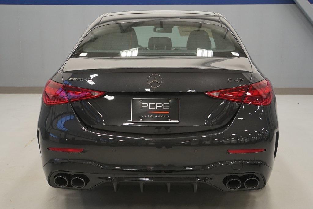 new 2025 Mercedes-Benz AMG C 43 car, priced at $71,350