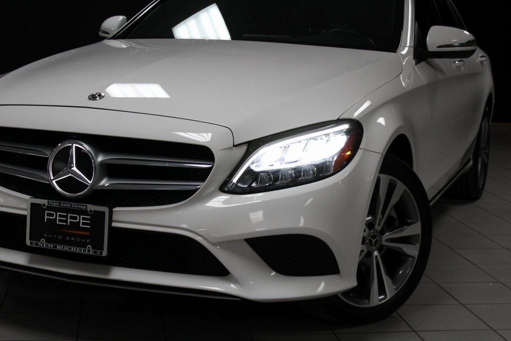 used 2021 Mercedes-Benz C-Class car, priced at $29,895