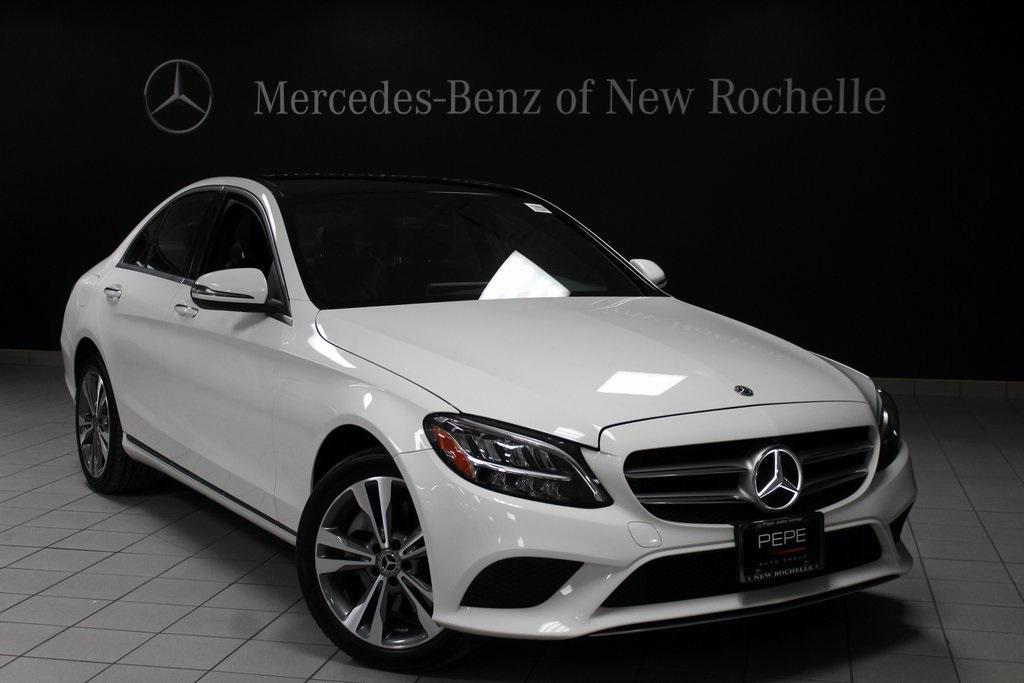 used 2021 Mercedes-Benz C-Class car, priced at $29,895