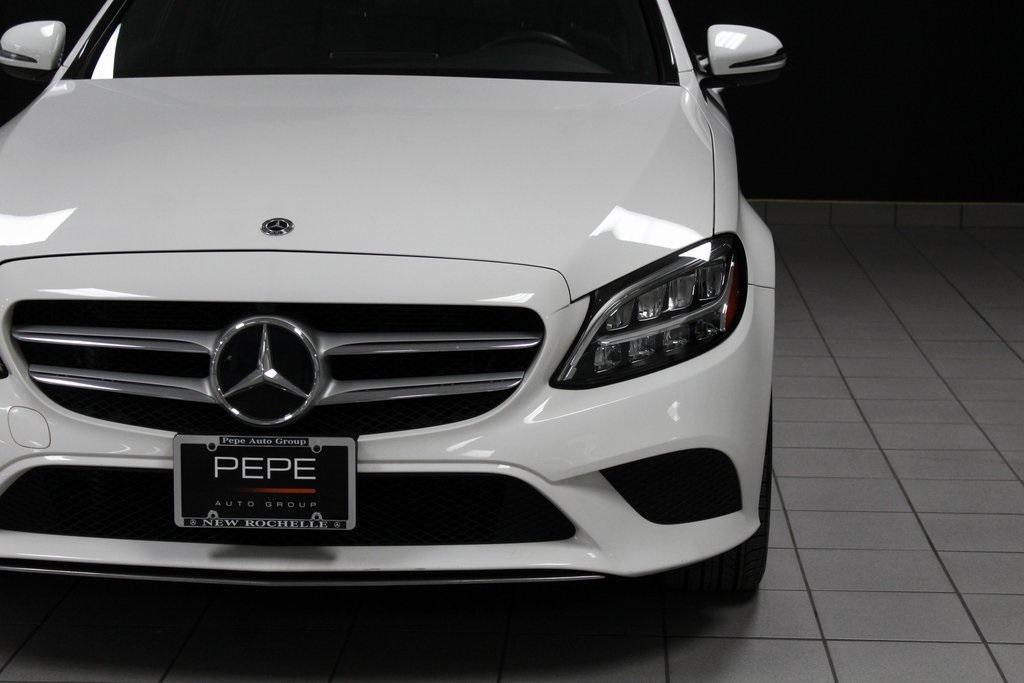 used 2021 Mercedes-Benz C-Class car, priced at $29,895