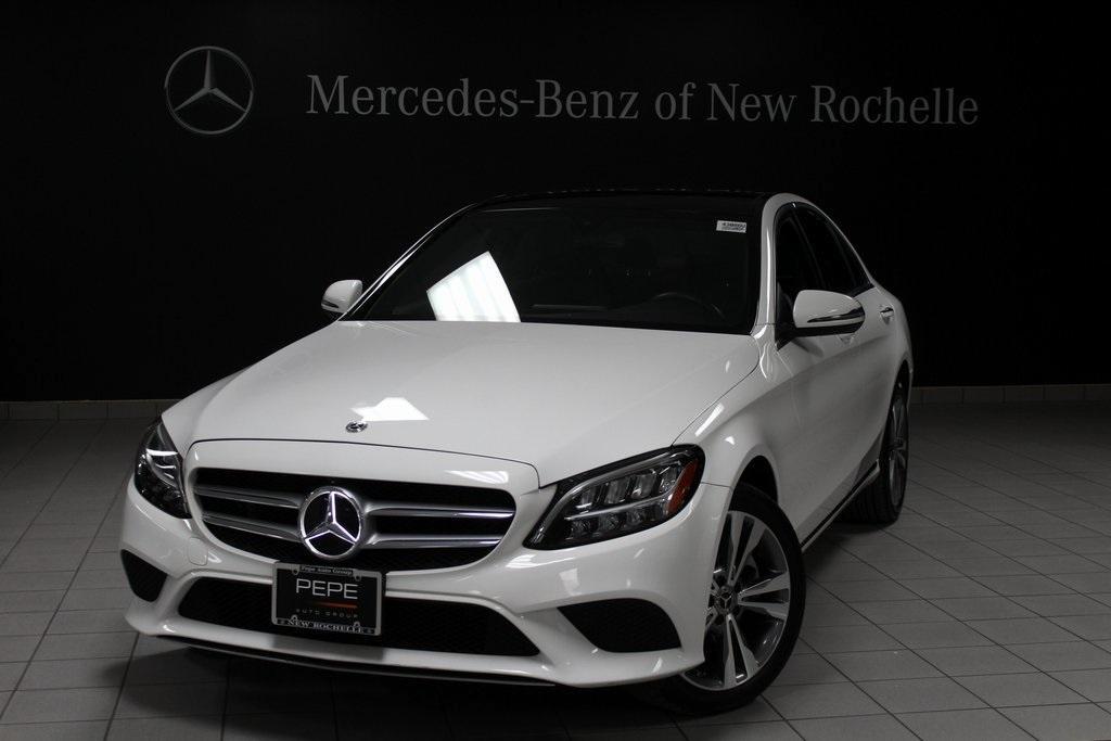 used 2021 Mercedes-Benz C-Class car, priced at $29,895