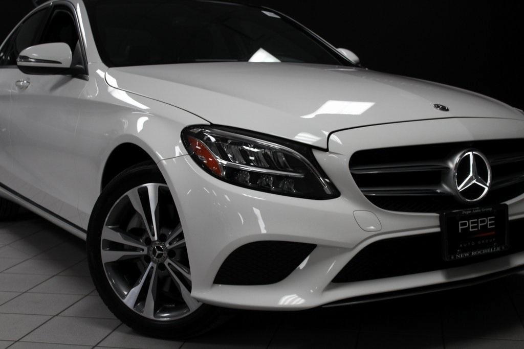 used 2021 Mercedes-Benz C-Class car, priced at $29,895