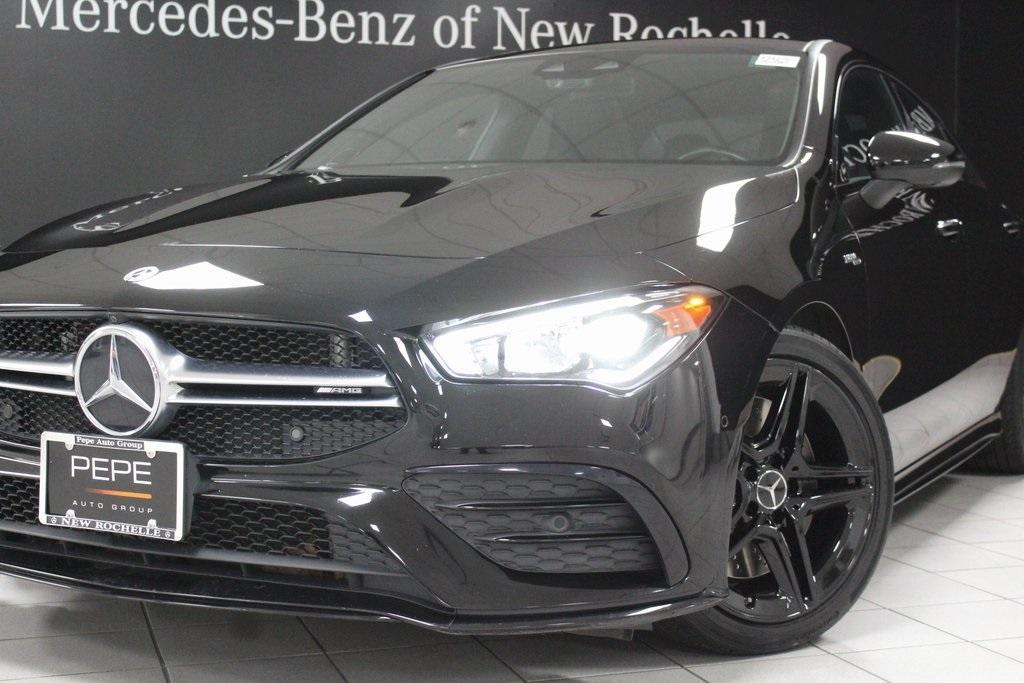 used 2021 Mercedes-Benz AMG CLA 35 car, priced at $34,560