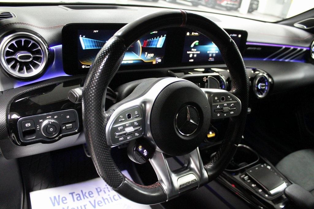used 2021 Mercedes-Benz AMG CLA 35 car, priced at $34,560