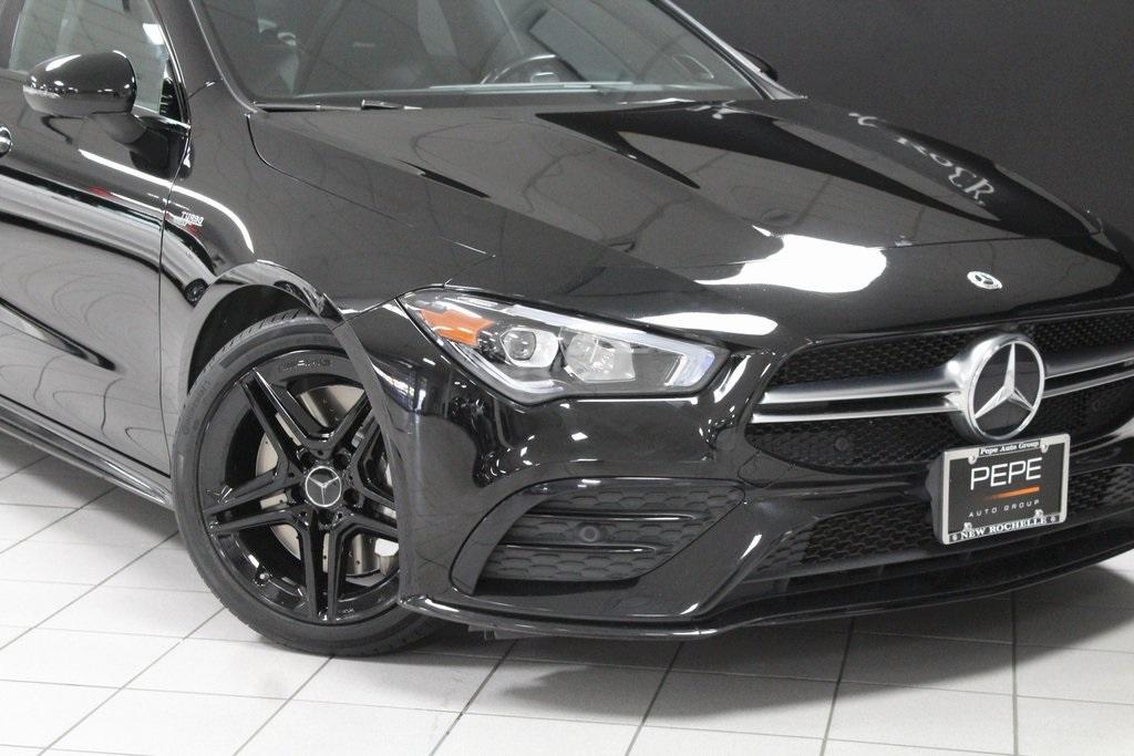 used 2021 Mercedes-Benz AMG CLA 35 car, priced at $34,560