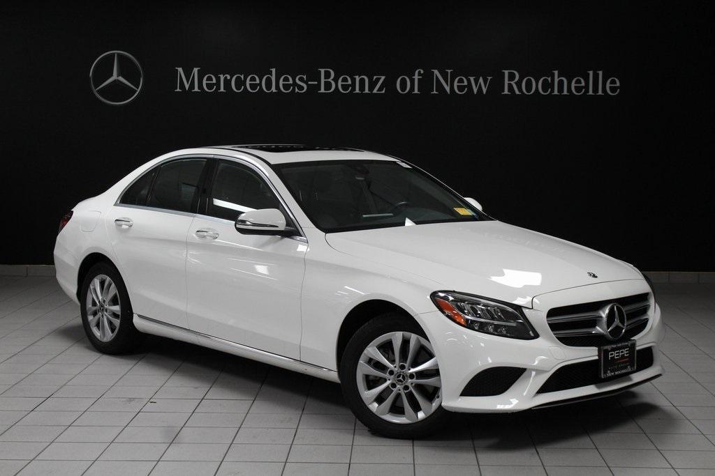 used 2021 Mercedes-Benz C-Class car, priced at $28,388