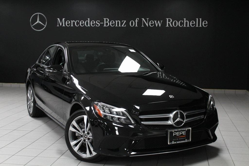 used 2021 Mercedes-Benz C-Class car, priced at $29,991