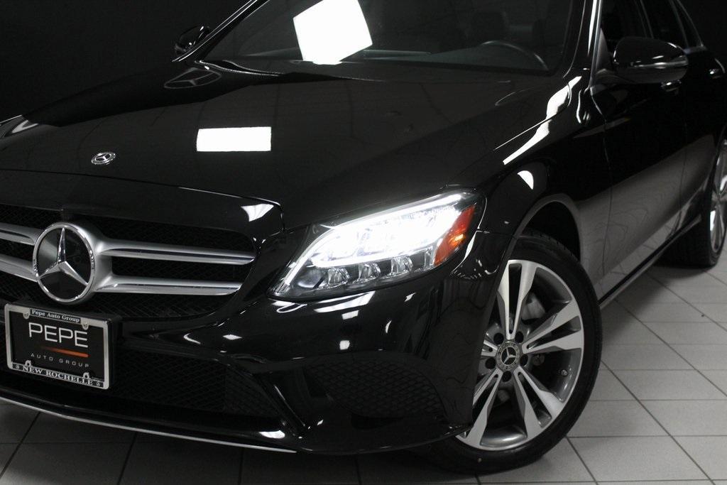 used 2021 Mercedes-Benz C-Class car, priced at $29,991