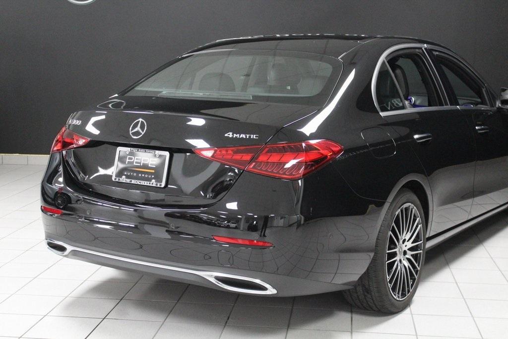 used 2022 Mercedes-Benz C-Class car, priced at $36,695
