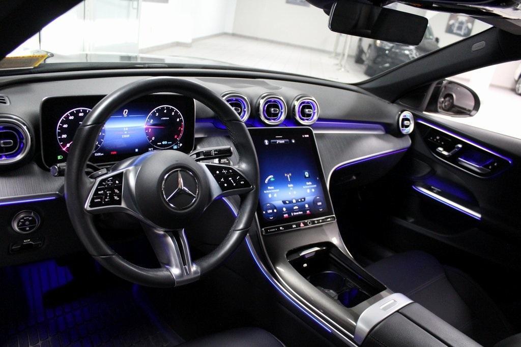 used 2022 Mercedes-Benz C-Class car, priced at $36,695