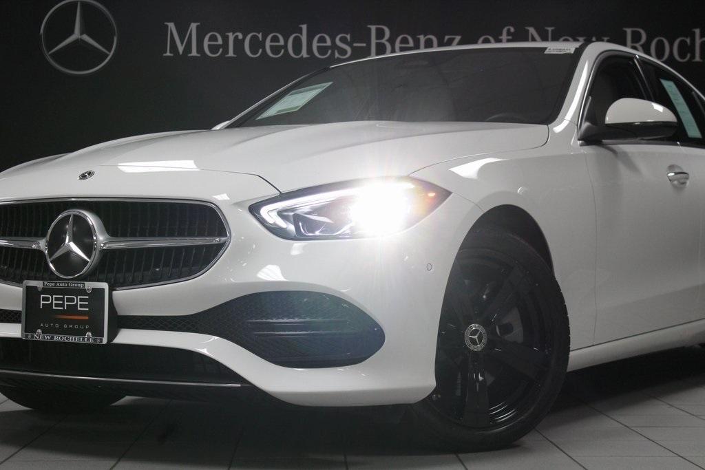 used 2025 Mercedes-Benz C-Class car, priced at $45,439