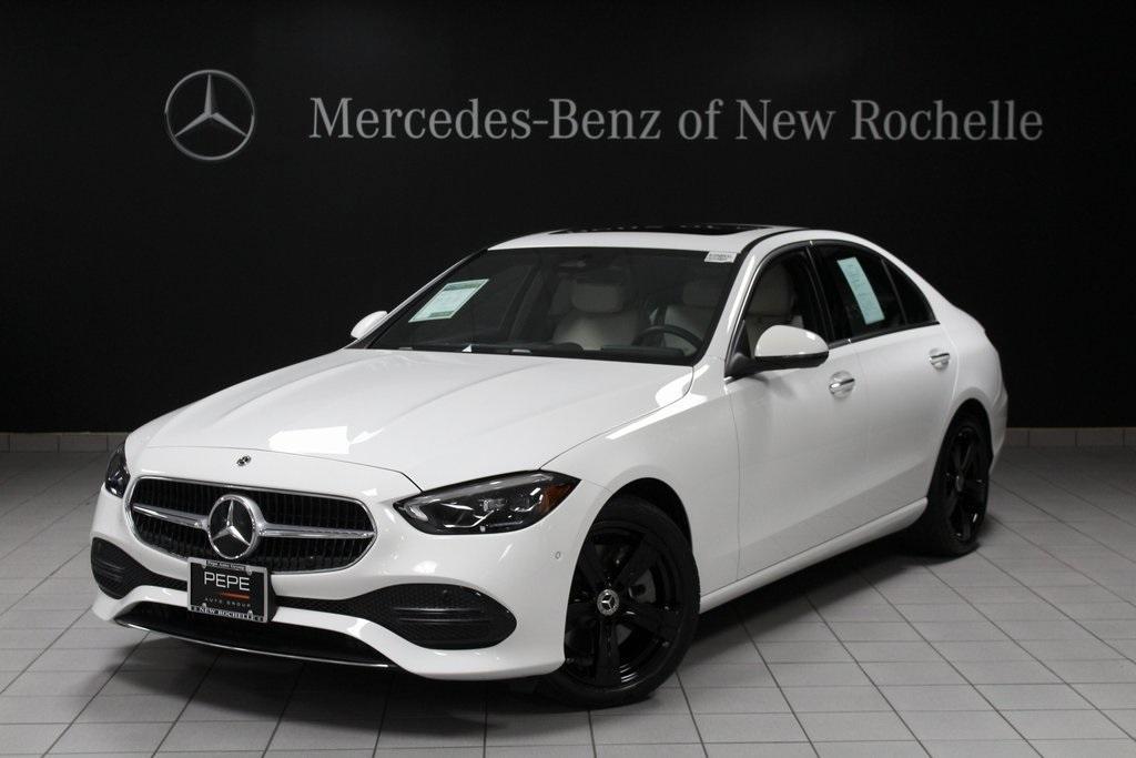 used 2025 Mercedes-Benz C-Class car, priced at $45,439