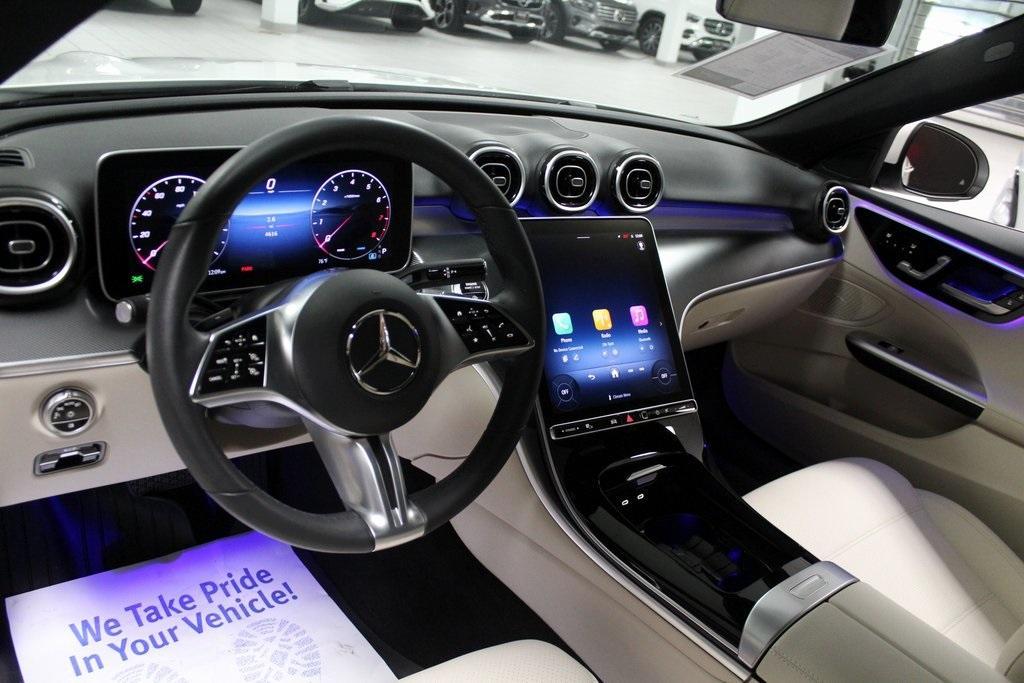 used 2025 Mercedes-Benz C-Class car, priced at $45,439