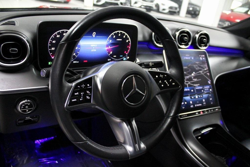 used 2023 Mercedes-Benz C-Class car, priced at $38,985